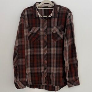 Men’s Flannel Knit Athletic Shirt
